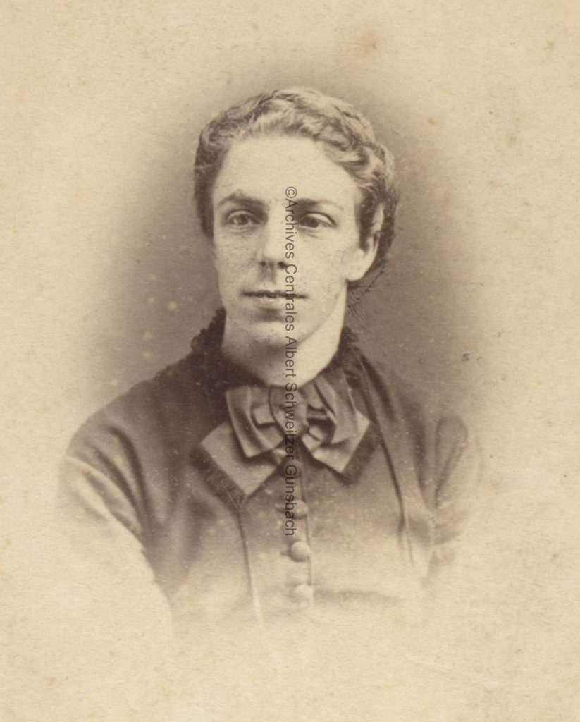 Adèle Schillinger, mère d’Albert (1870)