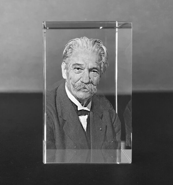 Colonne verre Albert Schweitzer