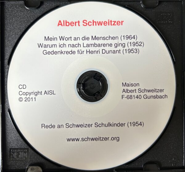 Rede an Schweitzer Schulkinder