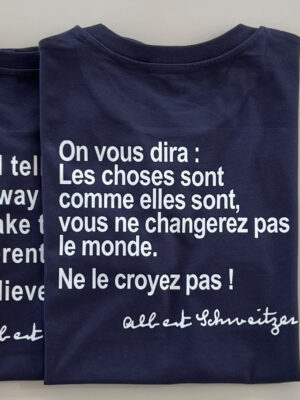 T-Shirt bleu
