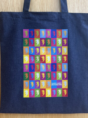 Tote bag Albert Schweitzer warholisé